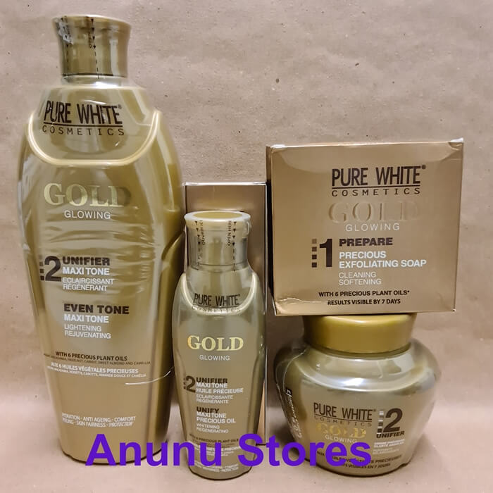 Pure White Gold Glowing Maxi Tone Products